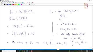 Lec 03 Basic theory of Lie algebras Continued [upl. by Ledif]