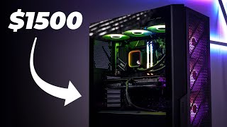 Building a 1500 Gaming PC for 2023 [upl. by Anawak488]