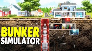 NEW  CUSTOM SURVIVAL BUNKER SIMULATOR  Build YOUR OWN Bunker to Survive a Apocalypse  Mr Prepper [upl. by Elsbeth950]