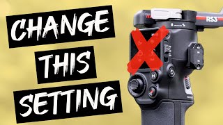 Do THIS for better gimbal video you don’t know this method [upl. by Eanar]