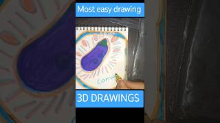 draw a cutee vegetable 3D sketch this is for you greatest art cutee amazing ideas for you art 🎨 [upl. by Arykat711]