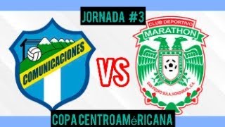 Comunicaciones vs Marathon Reaccion en VIVO Copa Centroamericana [upl. by Etnuahs]