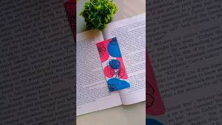 Easy boho bookmark painting💙🌸boho bookmark painting art shorts youtubeshorts [upl. by Ordnassela622]