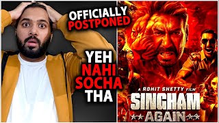 Singham 3 POSTPONED Officially  Singham Again New Release Date  Singham 3 vs Bhool Bhulaiyaa 3 [upl. by Eenram]