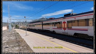 Tren regional 14473 de Elda a Villena ida y vuelta [upl. by Eelrak]