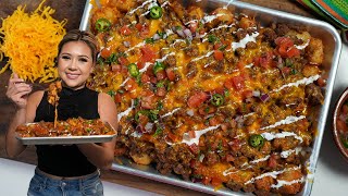 Like Nachos Then you need to try this TACHOS Loaded Tater Tots [upl. by Macur424]