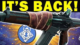 One of the most Powerful Weapons in Destiny 2 History is Back [upl. by Helmut]