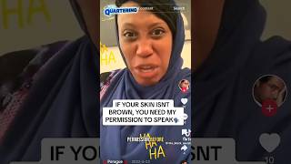 Unhinged Woke Woman Says Whites Need Permission To Talk [upl. by Cha]