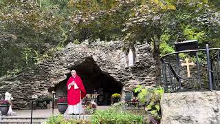 Friday’s Mass at the Grotto [upl. by Aerdnad]