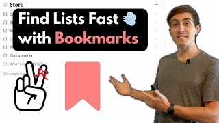 Using Bookmarks to Remember Important Lists in Twos App [upl. by Allehcim]