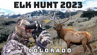 Colorado Public Elk Hunt 2023 I Walking And Looking 1st Rifle [upl. by Mathilde66]