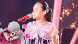 Nicol Sarmiento canta Caray  Audiciones a ciegas  La Voz Kids Colombia 2024 [upl. by Arada]