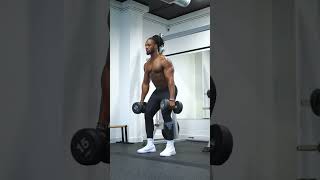 howto Dumbbell Squats 🏋🏾‍♀️ Best Beginner leg exercise for strength ulissesworld legday gym [upl. by Lahcym879]