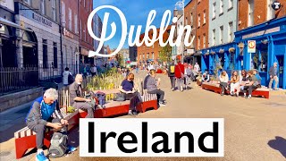 Dublin Ireland September 2024 4K Summer walking tour of Dublin City centre UHD 60FPS [upl. by Ibot]