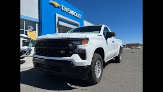 New 2024 Chevy Silverado 1500 Regular Cab Work Truck NT2719 [upl. by Monie181]