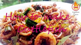 How To Make Spicy Fried Cuttlefish [upl. by Ignazio]