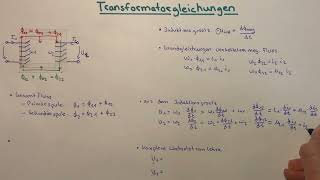 Transformatorgleichungen  Elektrotechnik [upl. by Odlonra]