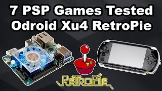 7 PSP Games Tested Odroid Xu4 Running RetroPie [upl. by Materi]