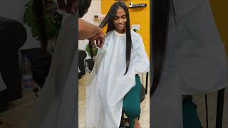 Long Silky and Dry Hair Haircut💇‍♀️💇‍♀️💇‍♀️ [upl. by Cirdor]