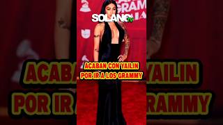 Acaban con Yailin por ir a los Grammy yailinlamásviral yailin youtubeshorts youtubetrending [upl. by Ayikat]