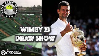 23 Wimbledon  Djoker amp Alcaraz Strong StartThe DrawRain Outs  Coffee Break Tennis [upl. by Uela]