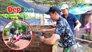 Lại Được Tặng Thêm Ếch Đột Biến Đen Và Thay Thế Cây Bưởi Mới Trồng  Quế Nghịch [upl. by Aehsat916]