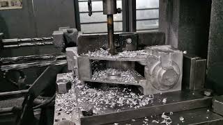 Machining process of Body of Bag Closing machines [upl. by Yezdnil]