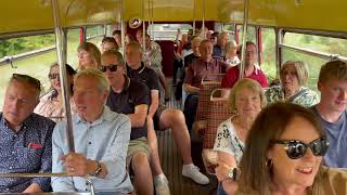 The Kinks Routemaster bus tour before the show at George IV in Chiswick 300824 [upl. by Duvall]