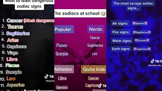 Zodiac Signs TikTok Compilation 🔮Part 27🔮 [upl. by Nahsin756]