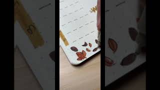 September Weekly Spread  Acorn and Squirrels Theme 🐿  Bullet Journaling Ideas  Fall Bujo Ideas [upl. by Culbert]