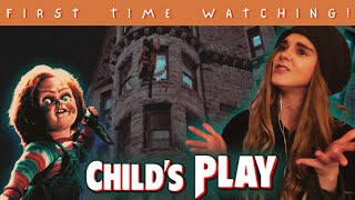 Childs Play 1988 ♦Movie Reaction♦ First Time Watching [upl. by Torie]