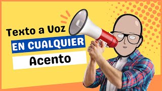 Cómo CONVERTIR de TEXTO a VOZ Realista GRATIS 🎙 [upl. by Aeduj]