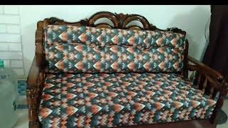 new design ka sofa kam bed Shagun lakadi se makingBA super carpenter [upl. by Atteuqnas]