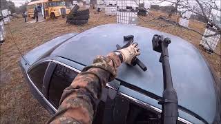 Airsoft AGM MP40 Gameplay  Beeville field [upl. by Bazluke93]