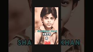 SHAHRUKH KHAN Age Transformation 19652024  SRK Now amp then  Old photos  srk bollywood song [upl. by Thaxter290]