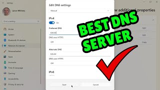 BEST DNS For Gaming on Windows 11 PC How to Find The Best DNS Server For Your Internet [upl. by Ahsenrat]