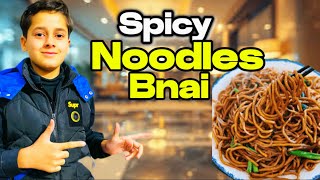 Making Spicy Noodles  Quick and Easy Recipe  Hasnain World [upl. by Yanej895]