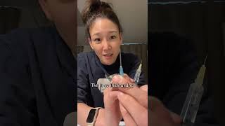 Giving myself IVF Progesterone Shots  part 3  Frozen Embryo Transfer PIOshots embryotransfer [upl. by Becht]