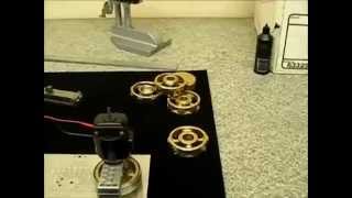 FREE ENERGY ATTACHED SMALL GENERATOR TO 6000RPM MAGNET MOTOR [upl. by Bonny]