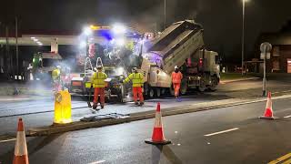 🚧 ￼bucknall road resurfacing works part 3 Lying down the second￼ ￼ tarmac ￼ [upl. by Demetria]