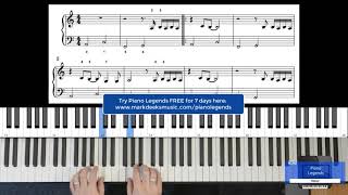 How to play Patience by Take That  Piano Song Tutorial [upl. by Akinaj]