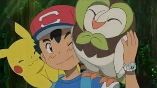 Ashs Rowlet Evolves Into Dartrix Next [upl. by Tnecnivleahcim]