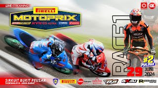 📡 Live Streaming Day 1  MOTOPRIX REGION B 2024  Round 2  Sirkuit Bukit Peusar Tasikmalaya [upl. by Shepp]