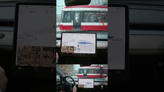 AI SelfDriving Cars Hilarious Take on a Streetcar  Funniest Reaction [upl. by Derwin]