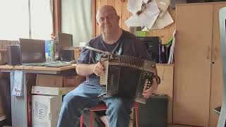 Gaptooth played by Clive Williams on Melodeon [upl. by Eilyr]