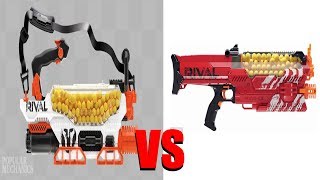 Nerf Rival Nemesis VS New Rival Prometheus [upl. by Hatti347]