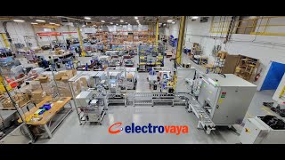 Electrovaya SemiAutomated module assembly line [upl. by Ennyrb]