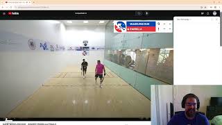 Racquetball Highlight  Kane v Andree Lets talk about it [upl. by Aicilaf469]