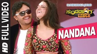 Nandana Full Video Song  Sundaranga Jaana  Ganesh Shanvi Srivastava  Kannada Songs [upl. by Namlaz]