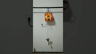 Cheap Price Mini Electric Wire Rope Hoist electrichoist wireropehoist liftingequipment [upl. by Lorrayne746]